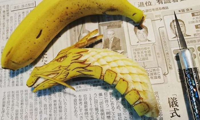 Izrezbarena banana