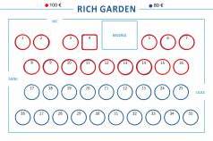 restoran rich garden mapa sedenja 2025